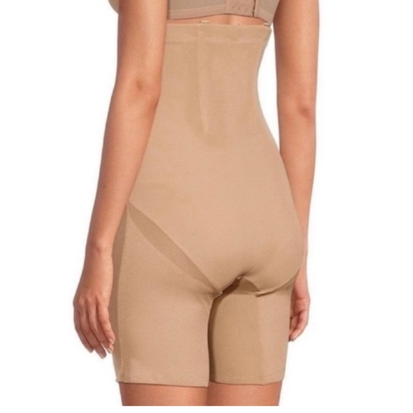 NWT Honeylove Super Power Shorts Size 1X Sand Tan - Picture 8 of 8